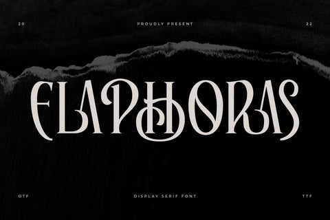 ELAPHORAS Typeface Font Storytype Studio 