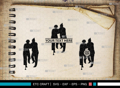 Elderly Care Monogram, Elderly Care Silhouette, Elderly Care SVG, Elderly Svg, Care Svg, Nurse Take Care Svg, SB00353 SVG ETC Craft 