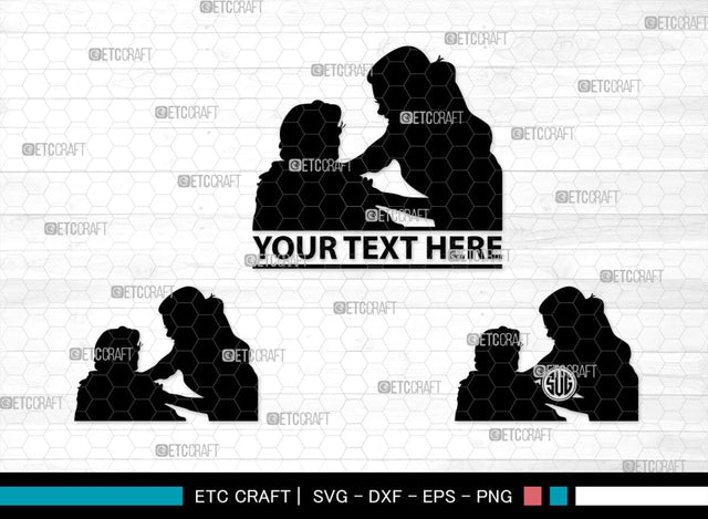 Elderly Care Monogram, Elderly Care Silhouette, Elderly Care SVG, Elderly Svg, Care Svg, Nurse Take Care Svg, SB00353 SVG ETC Craft 