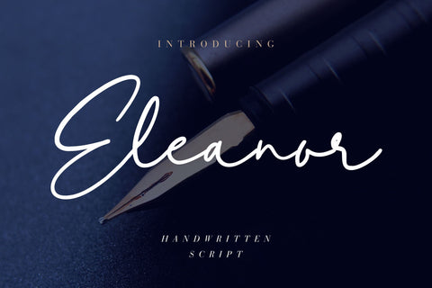 Eleanor Handwritten Script Font Creatype Studio 