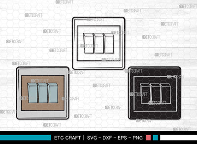 Electrical Socket Clipart SVG | Socket Svg | Electrical Plug Svg | Light Switches Svg | Power Socket Svg | Electrical Socket Clipart SVG ETC Craft 