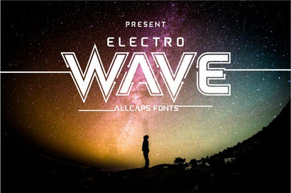 Electro Wave Font Jamaluddin 