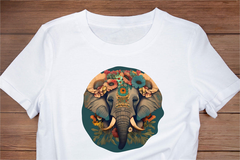 Elefant T-Shirt Design PNG. Tshirt Sublimation Design Sublimation Olga Terlyanskaya 