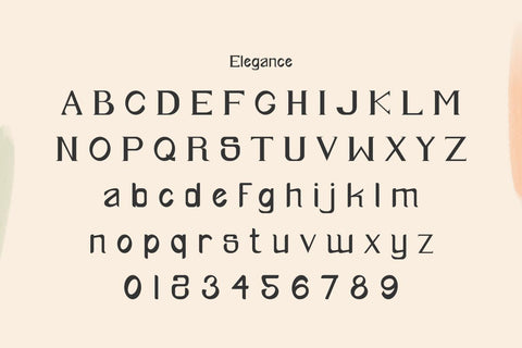 Elegance - Modern Display Font Font Masyafi Studio 