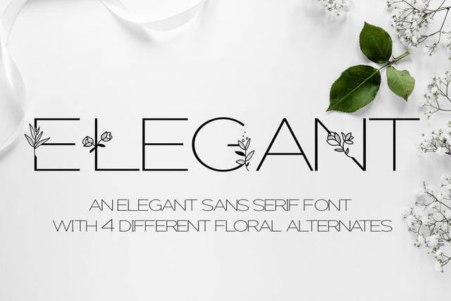 Elegant Font Freeling Design House 