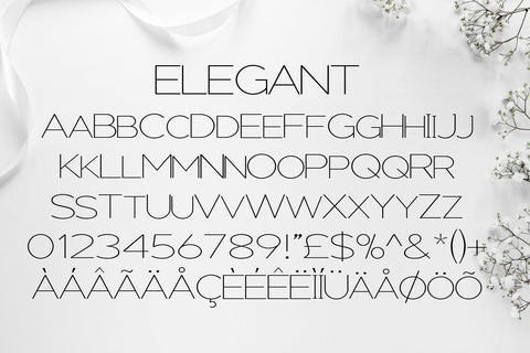 Elegant Font Freeling Design House 