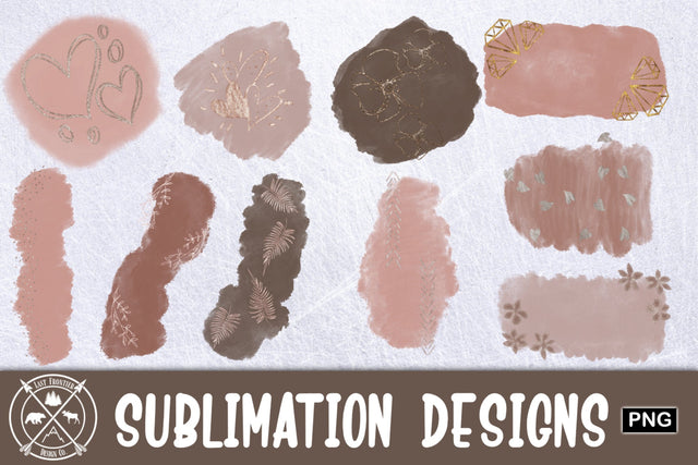 Elegant Neutrals Sublimation elements Sublimation Last Frontier Design Co. 