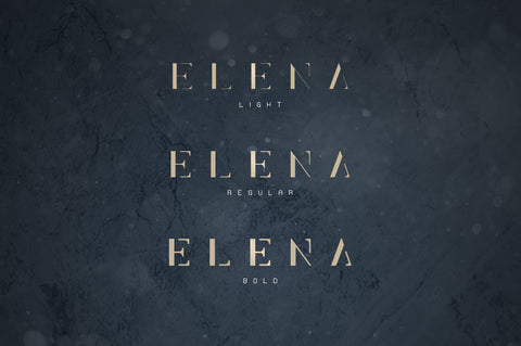 Elena Luxe Serif font Font VPcreativeshop