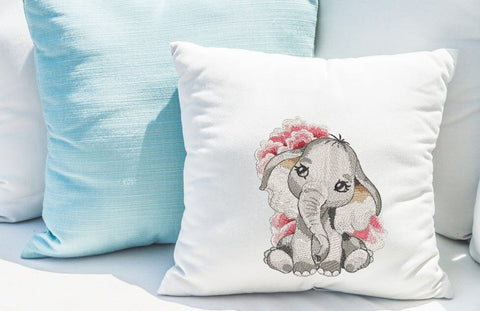 Elephant Embroidery/Applique DESIGNS ArtEMByNatalia 