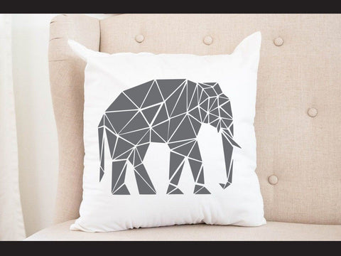 Elephant Geomatical Print SVG Johan Ru designs 