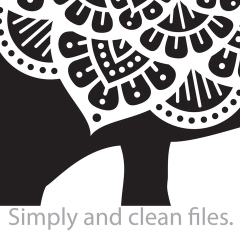 Elephant mandala (Boho design) SVG TribaliumArtSF 