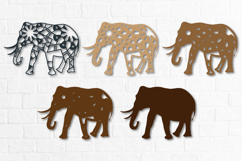 Elephant Multilayer 3D Paper zafrans studio 