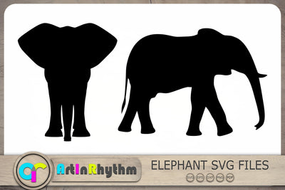 Elephant Svg, Elephant Silhouette Svg, Elephant Cliparts SVG Artinrhythm shop 