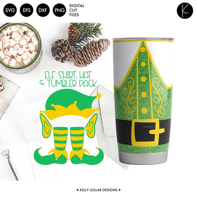 Elf Accessories Pack SVG Kelly Lollar Designs 