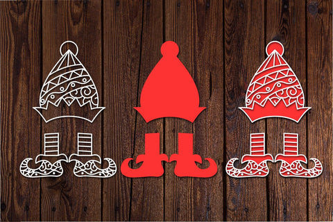 elf Christmas svg christmas cut file SVG dadan_pm 