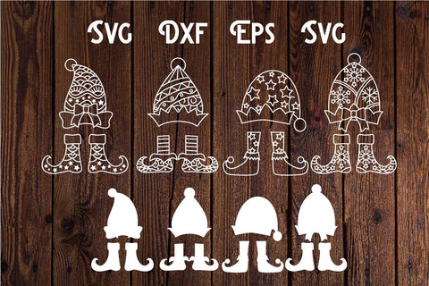 elf Christmas svg christmas cut file SVG dadan_pm 