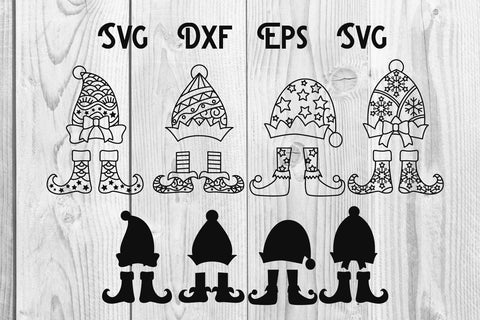 elf Christmas svg christmas cut file SVG dadan_pm 