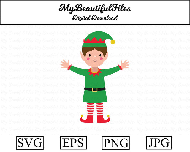 elf - christmas SVG MyBeautifulFiles 