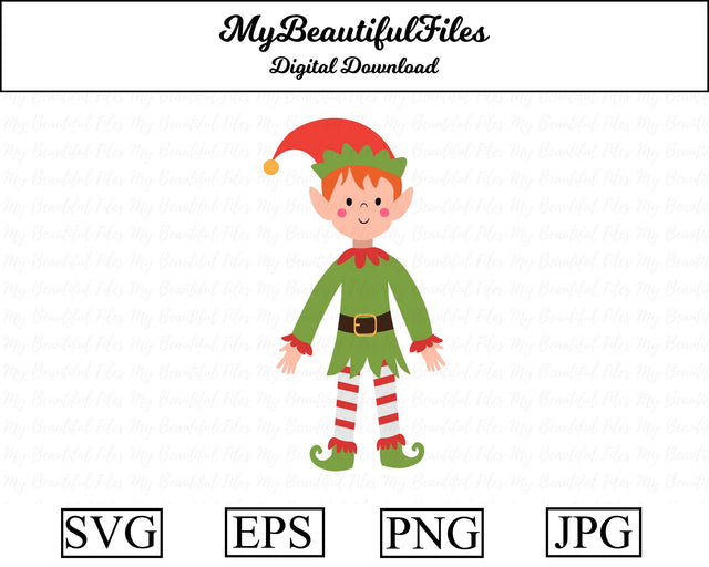 elf - christmas SVG MyBeautifulFiles 
