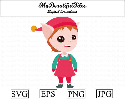 Elf - Christmas SVG MyBeautifulFiles 