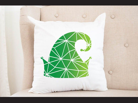 Elf hat Christmas Geomatical Print SVG Johan Ru designs 