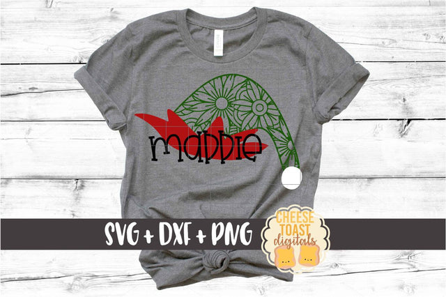 Elf Hat - Christmas Zen Doodle SVG PNG DXF Cut Files SVG Cheese Toast Digitals 