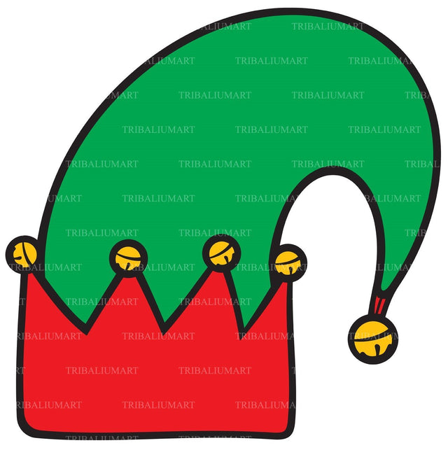 Elf hat SVG TribaliumArtSF 