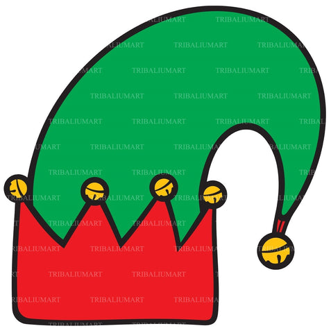 Elf hat SVG TribaliumArtSF 