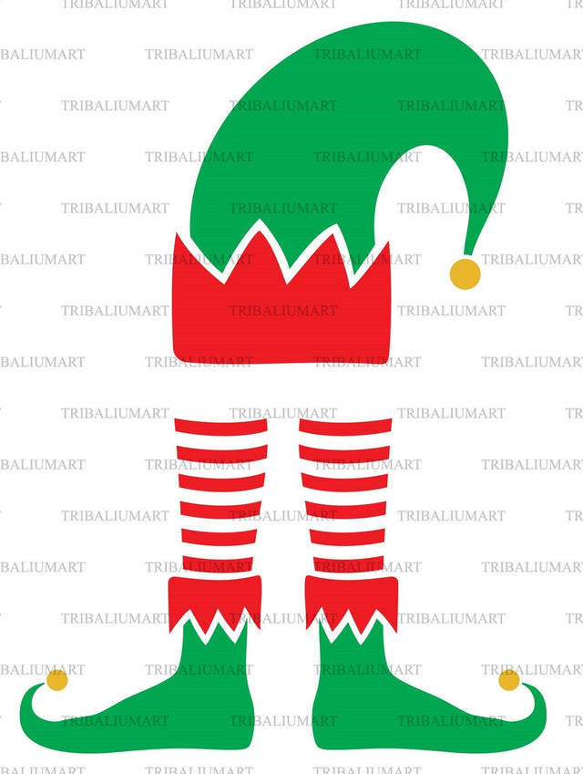 Elf Legs (shoes) and hat SVG TribaliumArtSF 