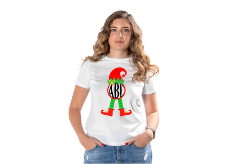 Elf Monogram SVG. Monogram Christmas. Elf SVG. Monogram SVG SVG Olga Terlyanskaya 