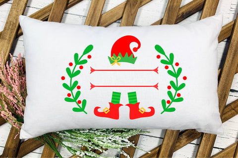 Elf Monogram SVG. Monogram Christmas. Elf SVG. Monogram SVG SVG Olga Terlyanskaya 