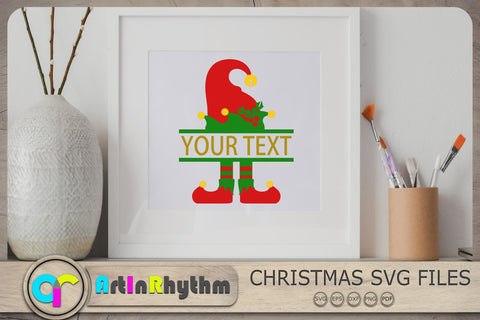 Elf Monograms Svg, Elf Svg, Monograms Svg, Christmas Svg SVG Artinrhythm shop 