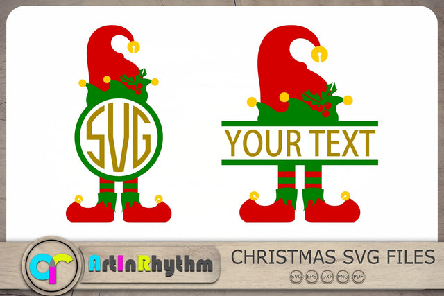 Elf Monograms Svg, Elf Svg, Monograms Svg, Christmas Svg SVG Artinrhythm shop 