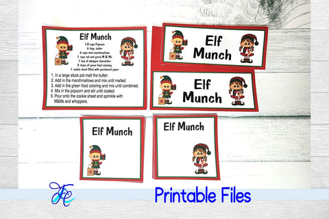 Elf Munch Bundle 3D Paper Family Creations 