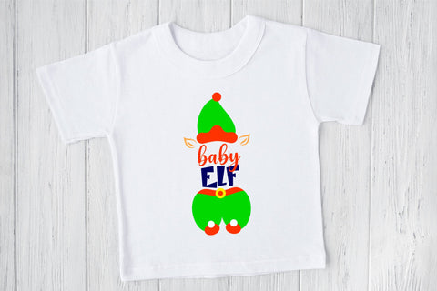 Elf quotes baby elf, the mother elf, the father elf. SVG SVG Angelina Semenova 