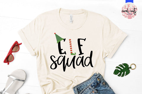 Elf Squad – Christmas SVG EPS DXF PNG Cutting Files SVG CoralCutsSVG 
