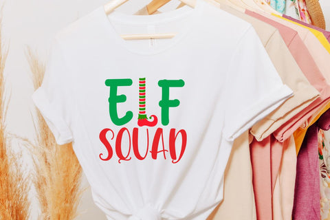 ELF squad svg, Christmas ELF svg, SVG BB Type Studios 