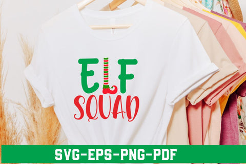 ELF squad svg, Christmas ELF svg, SVG BB Type Studios 