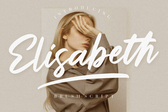 Elisabeth Brush Script Font Creatype Studio 