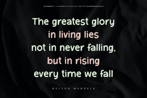 Elizabeth - Handwritten Font Font Alpaprana Studio 