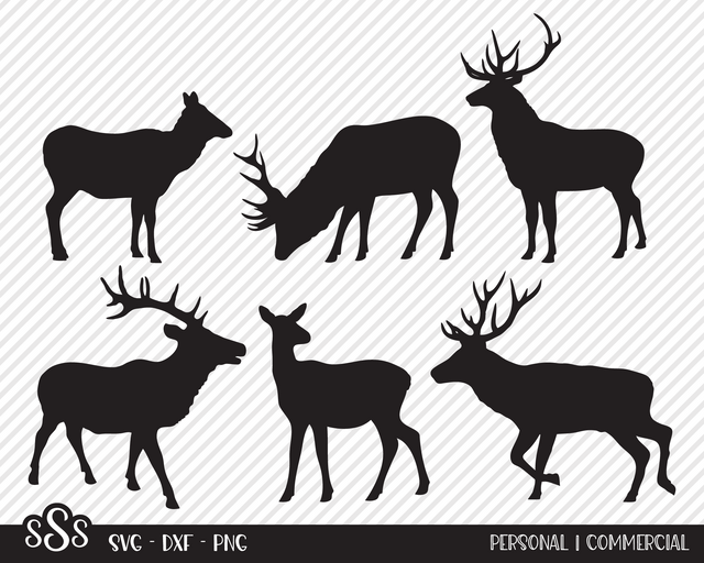 Elk Bundle | Outdoor SVG SVG Texas Southern Cuts 