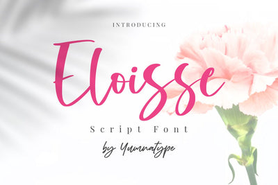 Eloisse-Elegant Handwritten Font Font yumnatype 