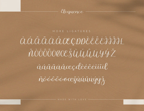 Eloquence Handwritten Script Font Font inferno.studio3 