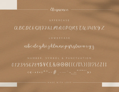 Eloquence Handwritten Script Font Font inferno.studio3 