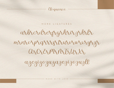 Eloquence Handwritten Script Font Font inferno.studio3 