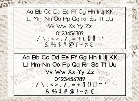 ElSquare Sans Serif Font - Regular & Bold Font MasterFontStore 