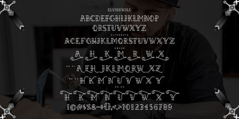 Elvishwild Font Allouse.Studio 