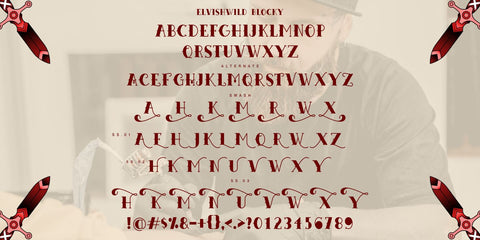 Elvishwild Font Allouse.Studio 