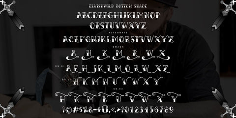 Elvishwild Font Allouse.Studio 