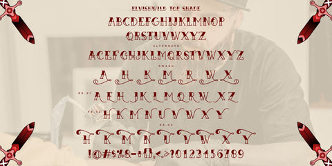 Elvishwild Font Allouse.Studio 